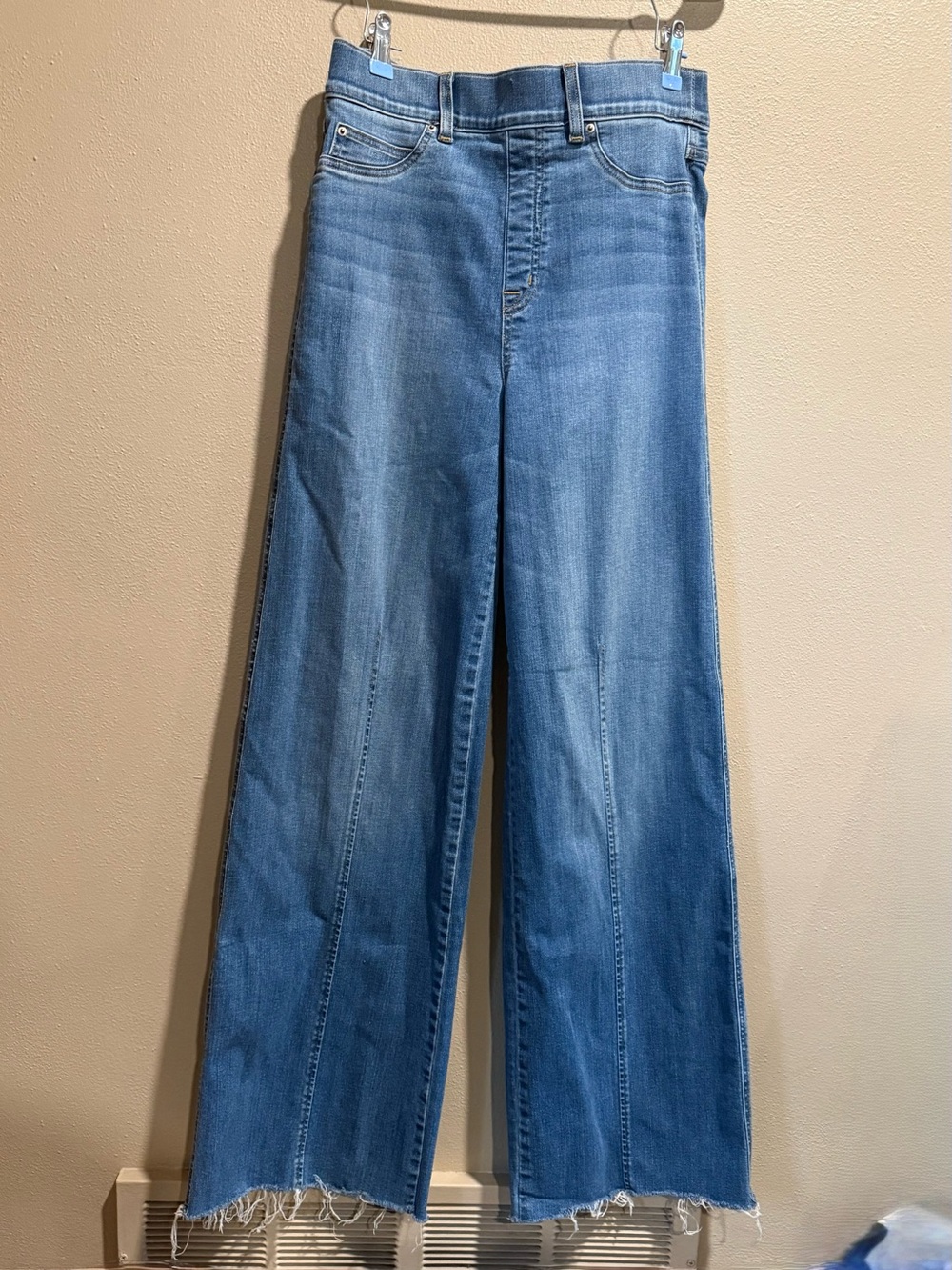 Women's Medium SPANX Wide Leg Jeans